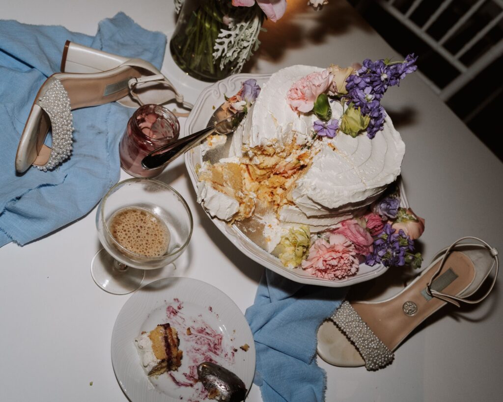editorial destination wedding in greece by Sawyer & Co cake details